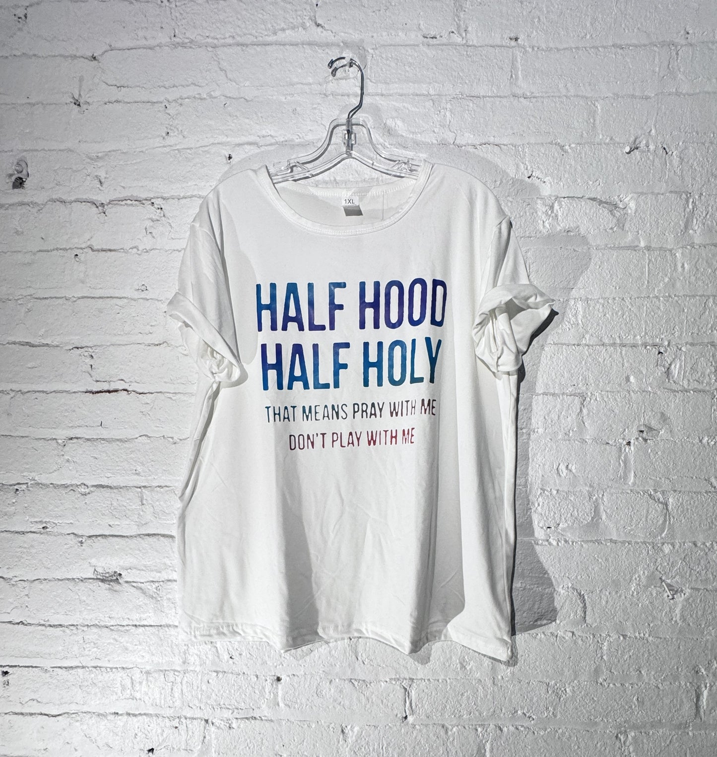 Half Hood T Shirt