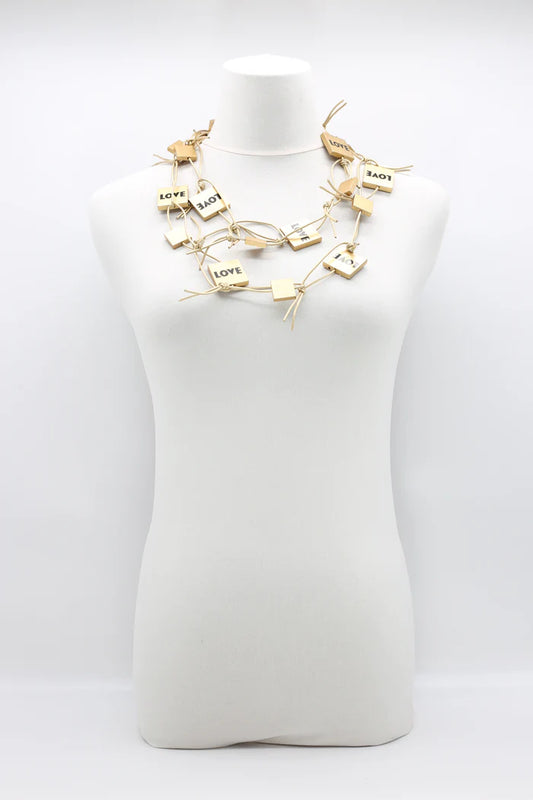LOVE Block Chain Necklace