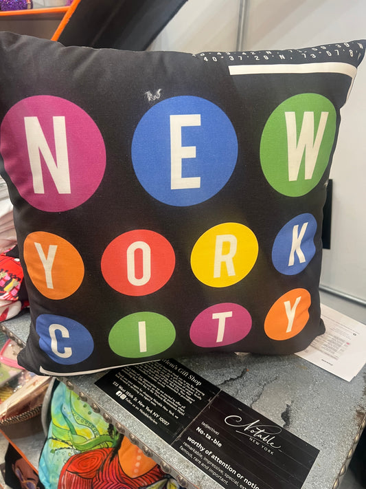 New York City Pillow