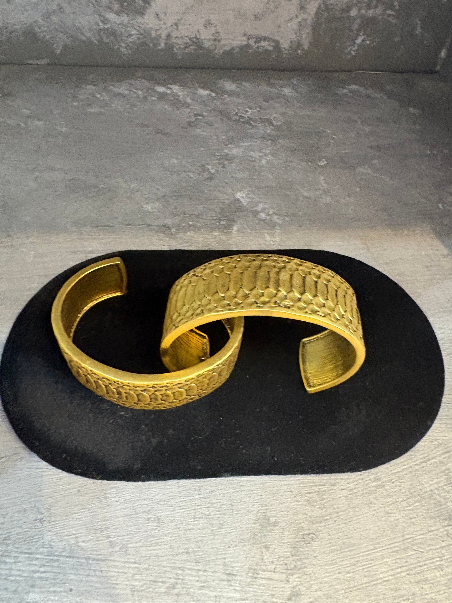 Gold Slim Cuffs