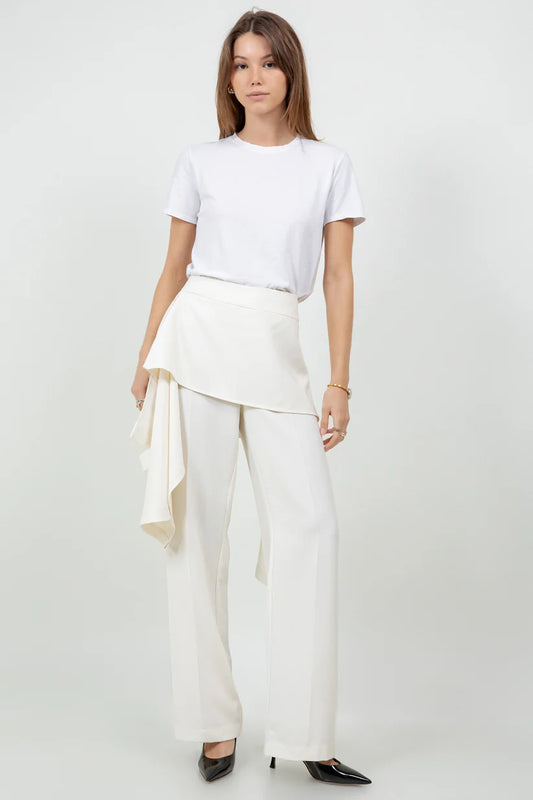 Double Layer Skirt Pants