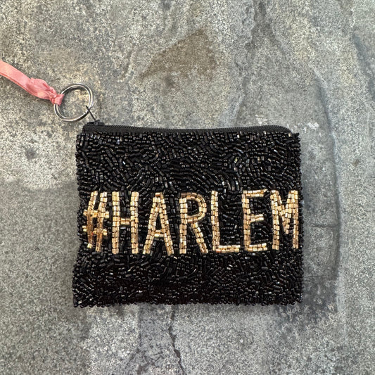 #Harlem Hand-beaded Coin Purse