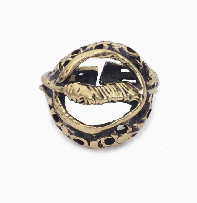 Cowry Bronze Ring