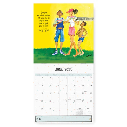 Too Blessed to be Stressed Calendar