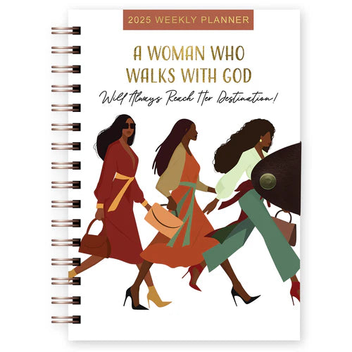 Woman Who Walks With God Weekly Planner