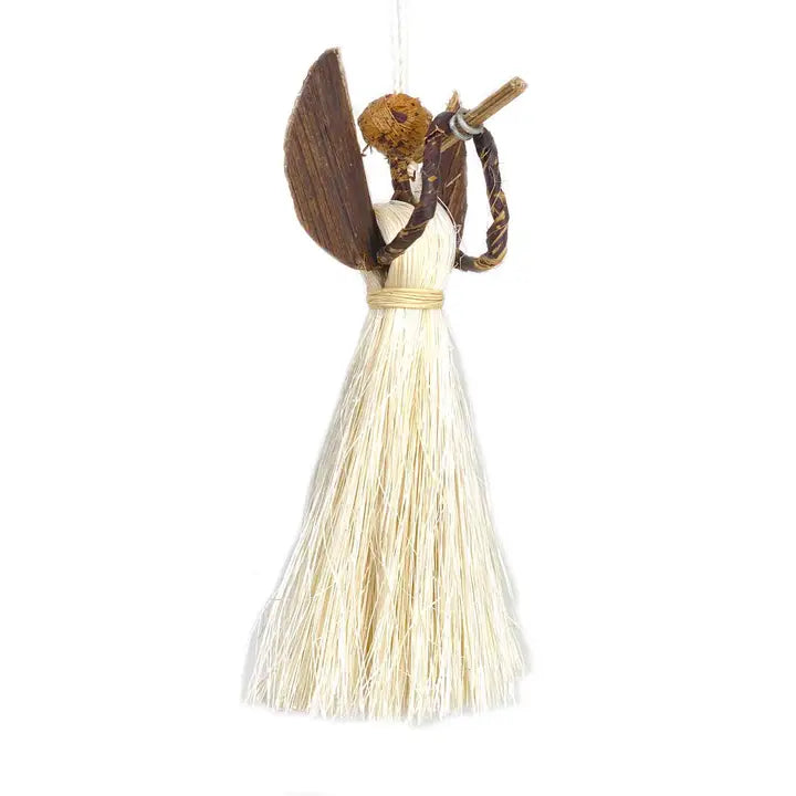 Sisal Floating Angel Ornaments