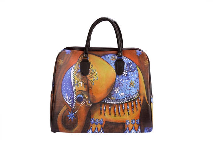 Lucky Elephant Weekender Bag