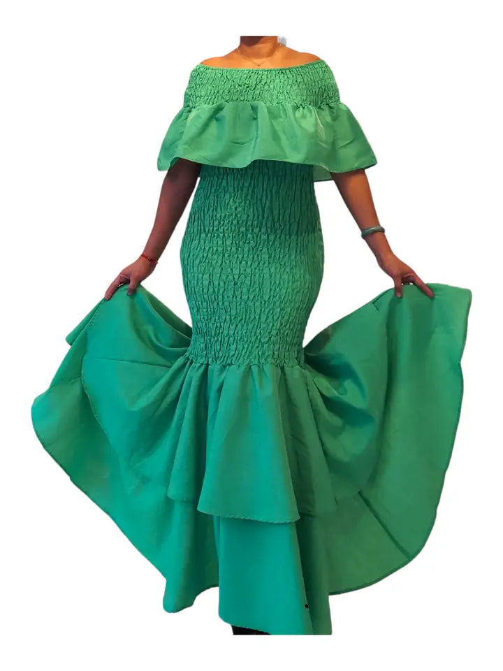Green Mermaid Dress