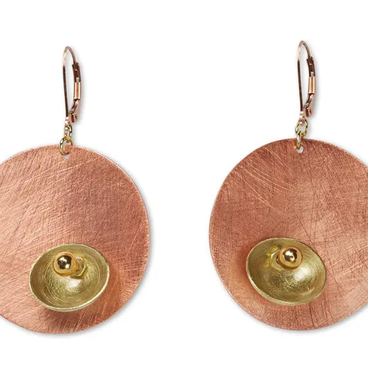 Bud Versatile Modern Round Earrings