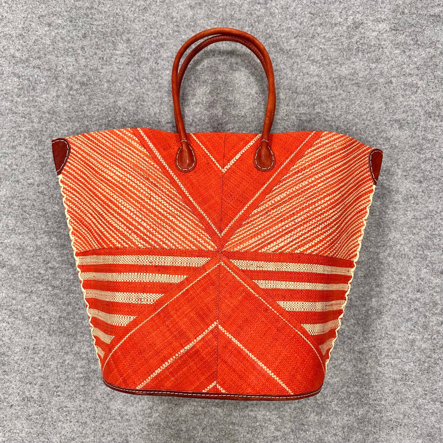 Raffia Straw Tote Bag