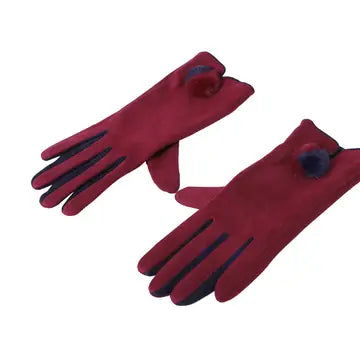 Chic Winter Glow Gloves