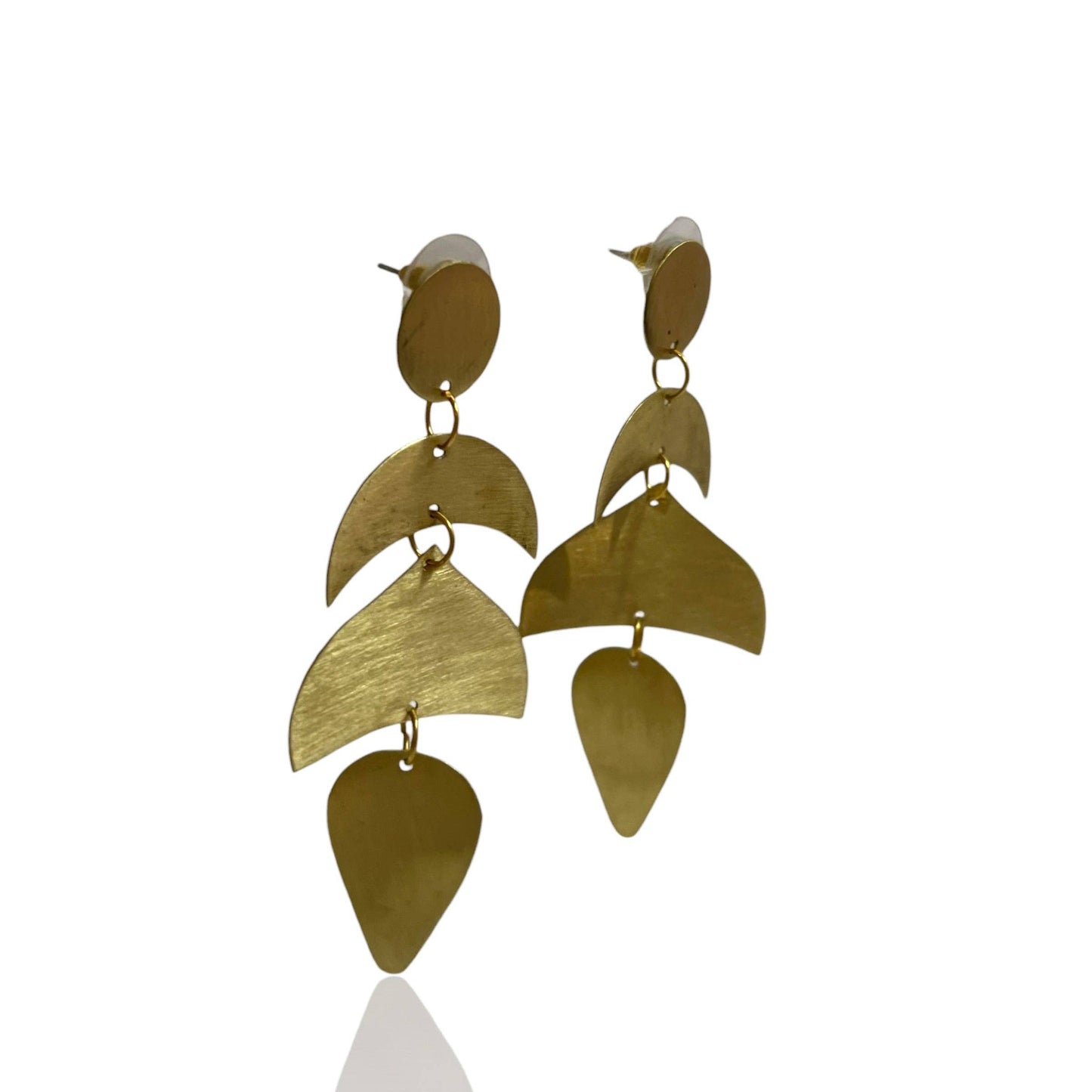 Sage Leaf Drops Earrings