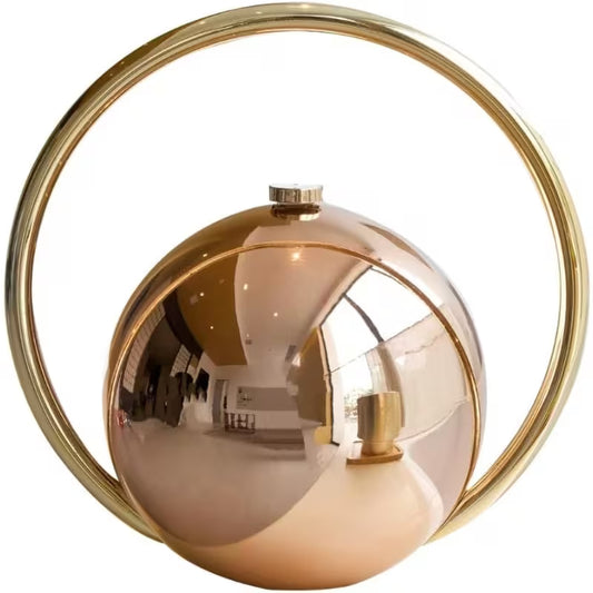 Globe Elegance Asymmetrical Handbag