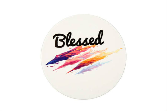 Blessed Themed Printed Coaster