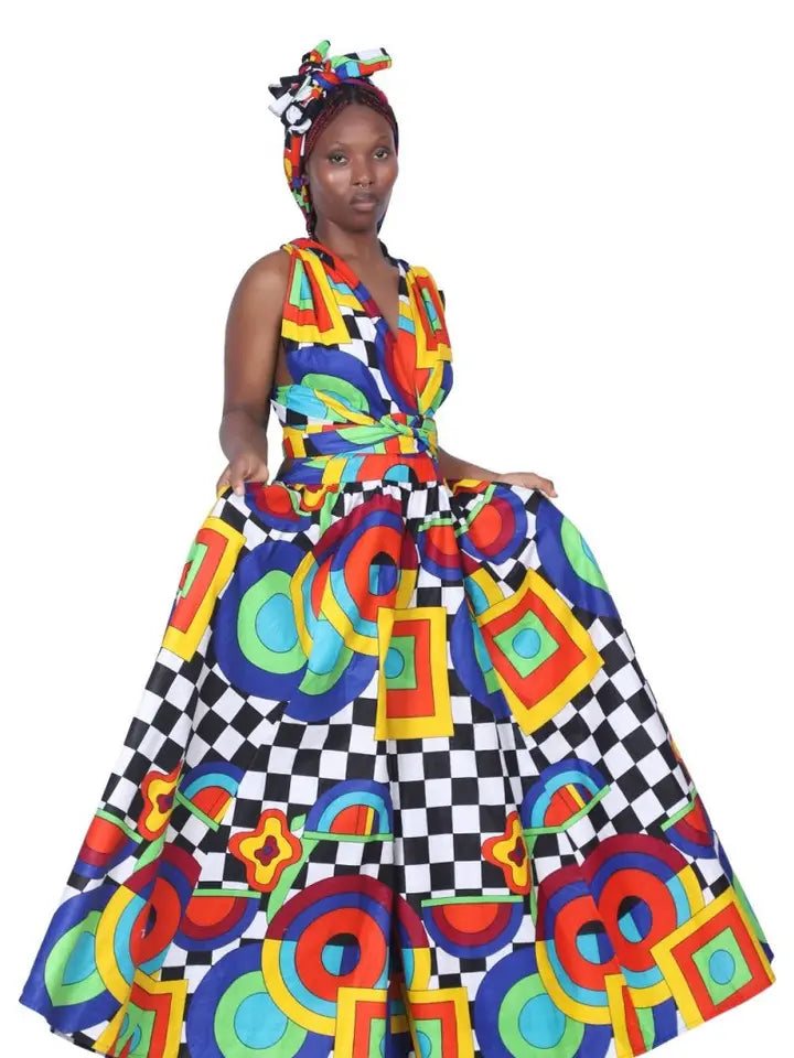 African Halter Palazzo