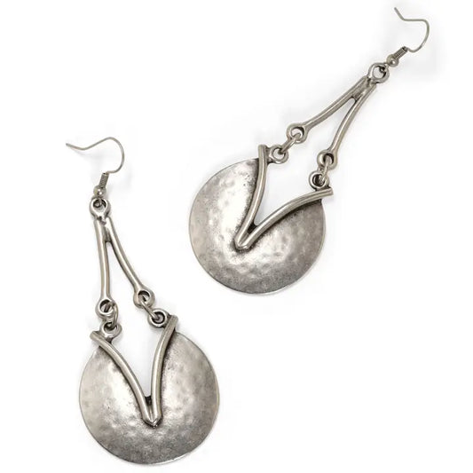 Handmade Pewter Earrings