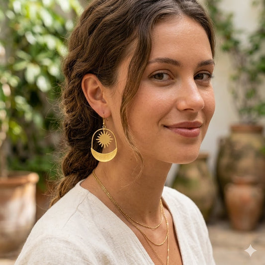 Lunar Harmony Hoops