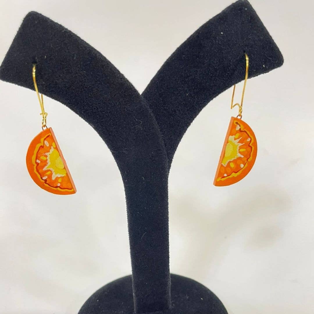 Orange Jewelry Set