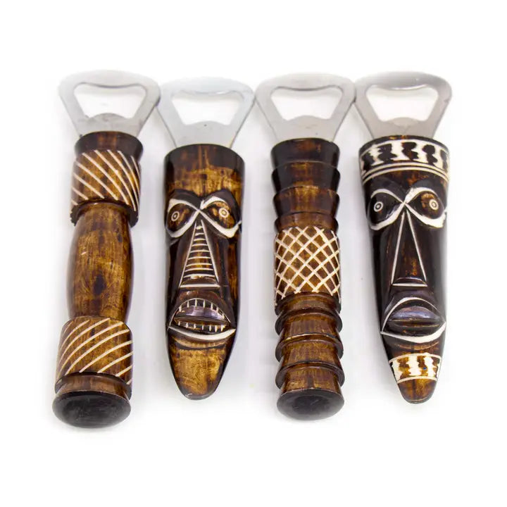 Tiki Blend Hand-Carved Bottle Opener