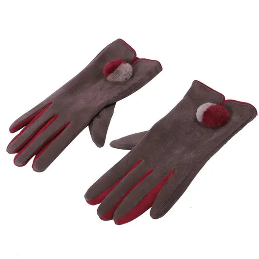 Chic Winter Glow Gloves