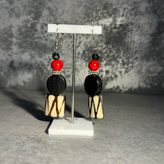 Mud Bead Earring